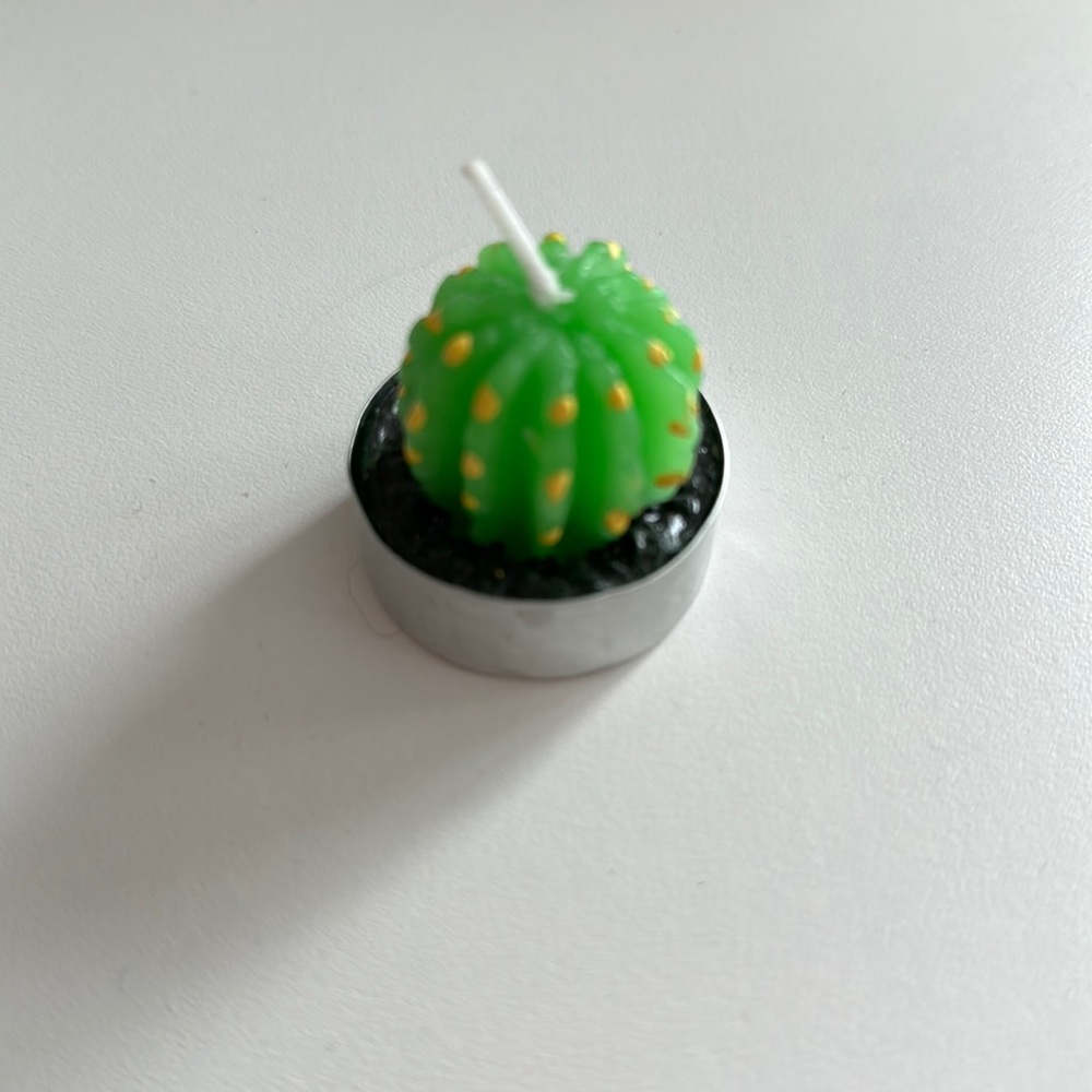 Cactus Tea Candle